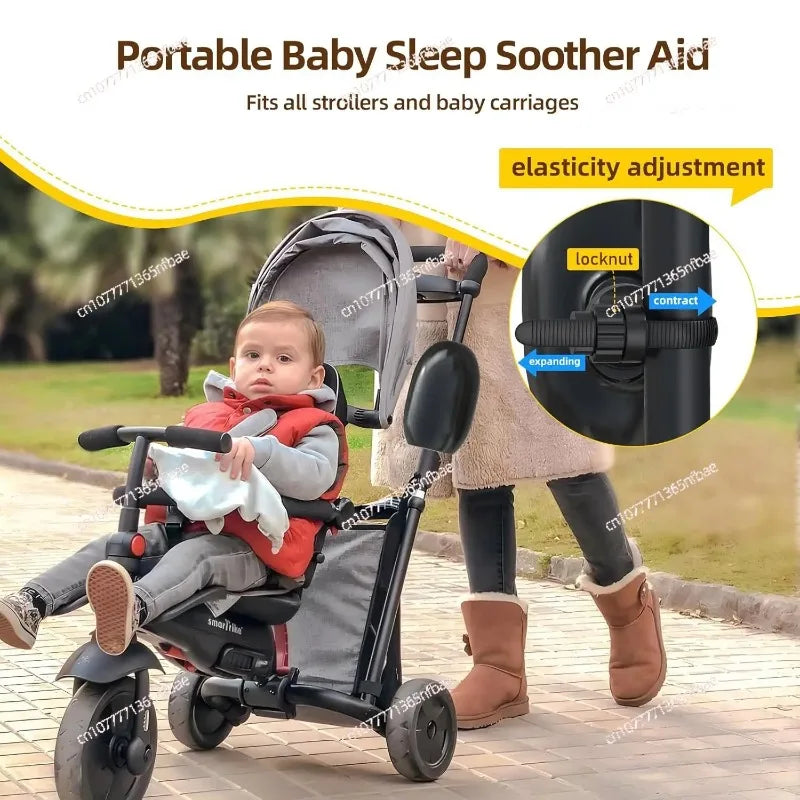 Balanelle électrique portable pour bébé – Balancelle vibrante à 5 vitesses